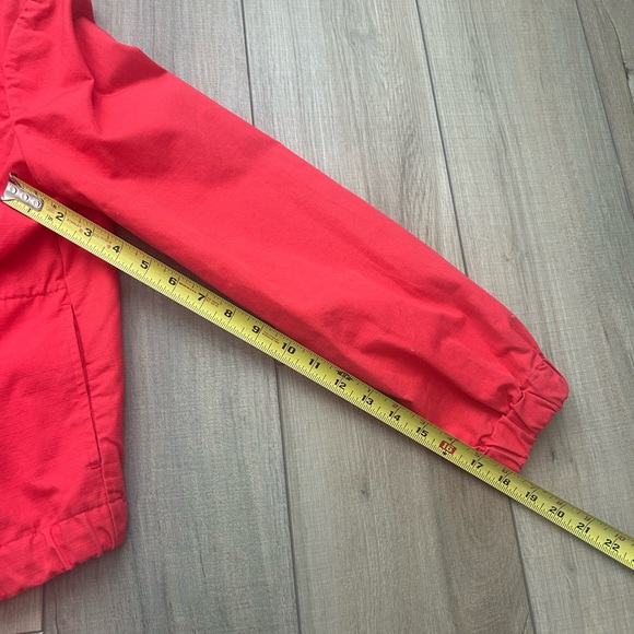 Women’s Banana Republic Red Zip Up Hooded Jacket - Size M - Picture 9 of 15